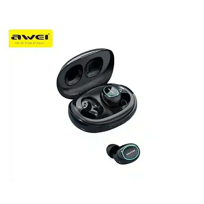 Awei T60 TWS Wireless Earphones ENC In Ear Mini Earbuds Smart...